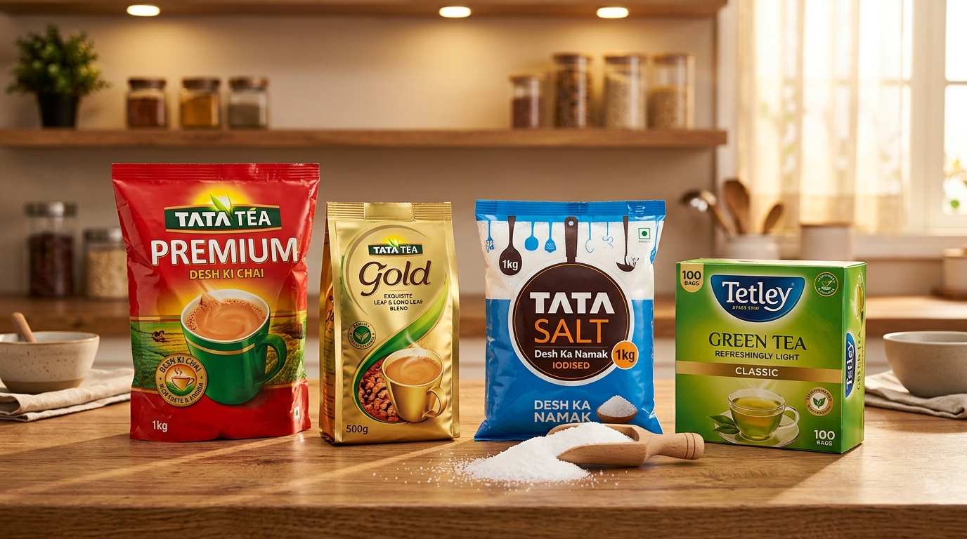 Tata Tea, Tata Salt, Tetley