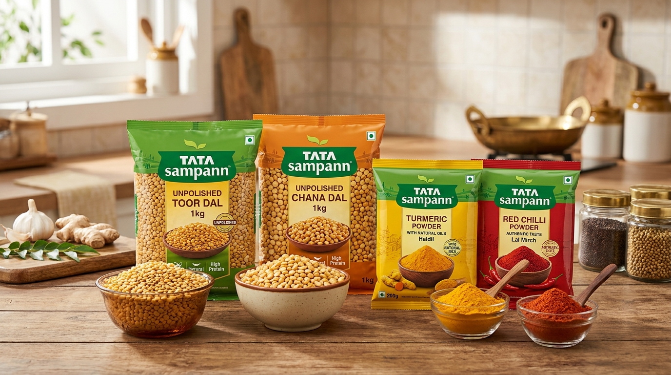 Tata Sampann Pulses and Spices